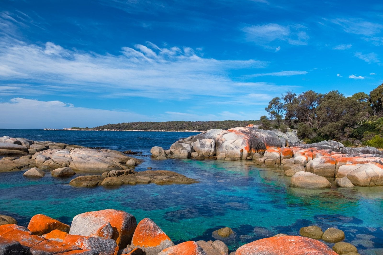 Binalong Bay in Tasmania