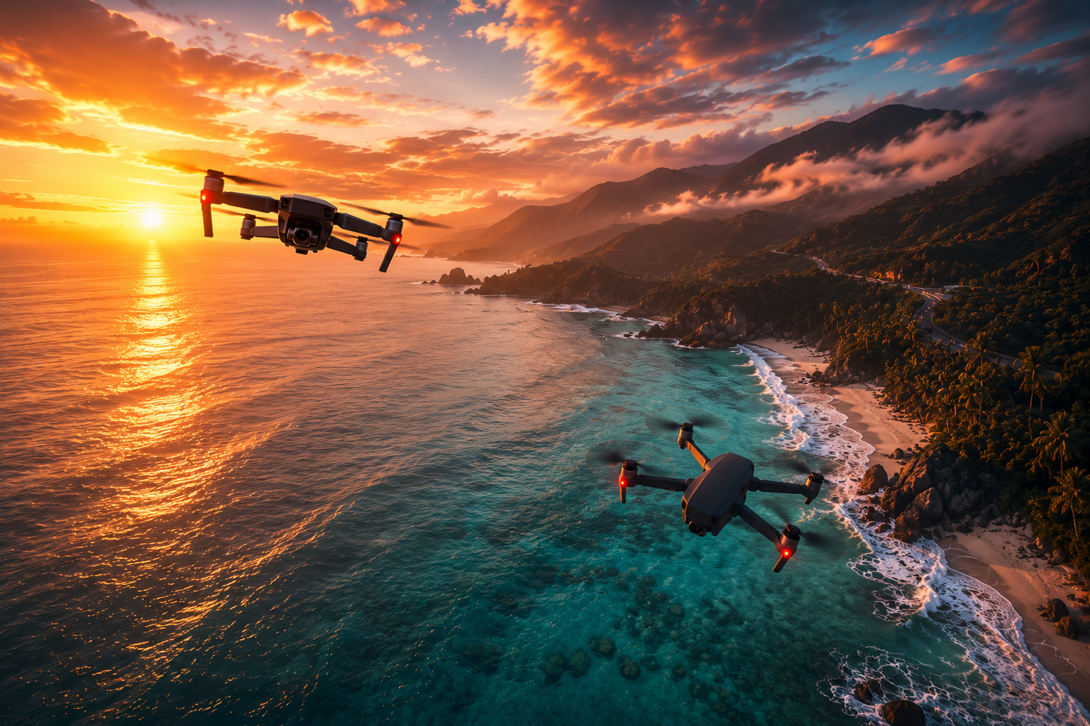 Aerial landscape photography workshop