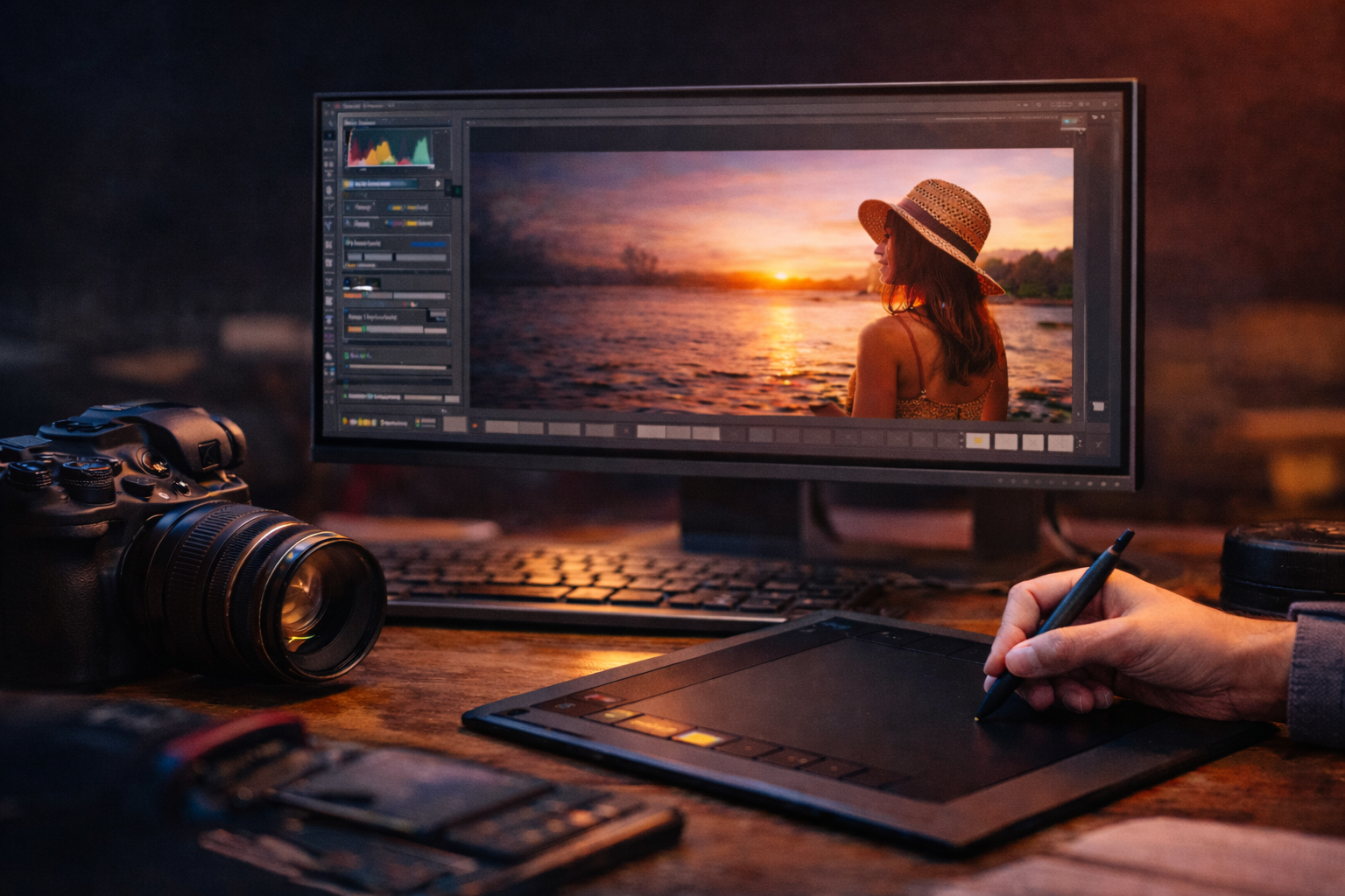 Photography post-production workshop