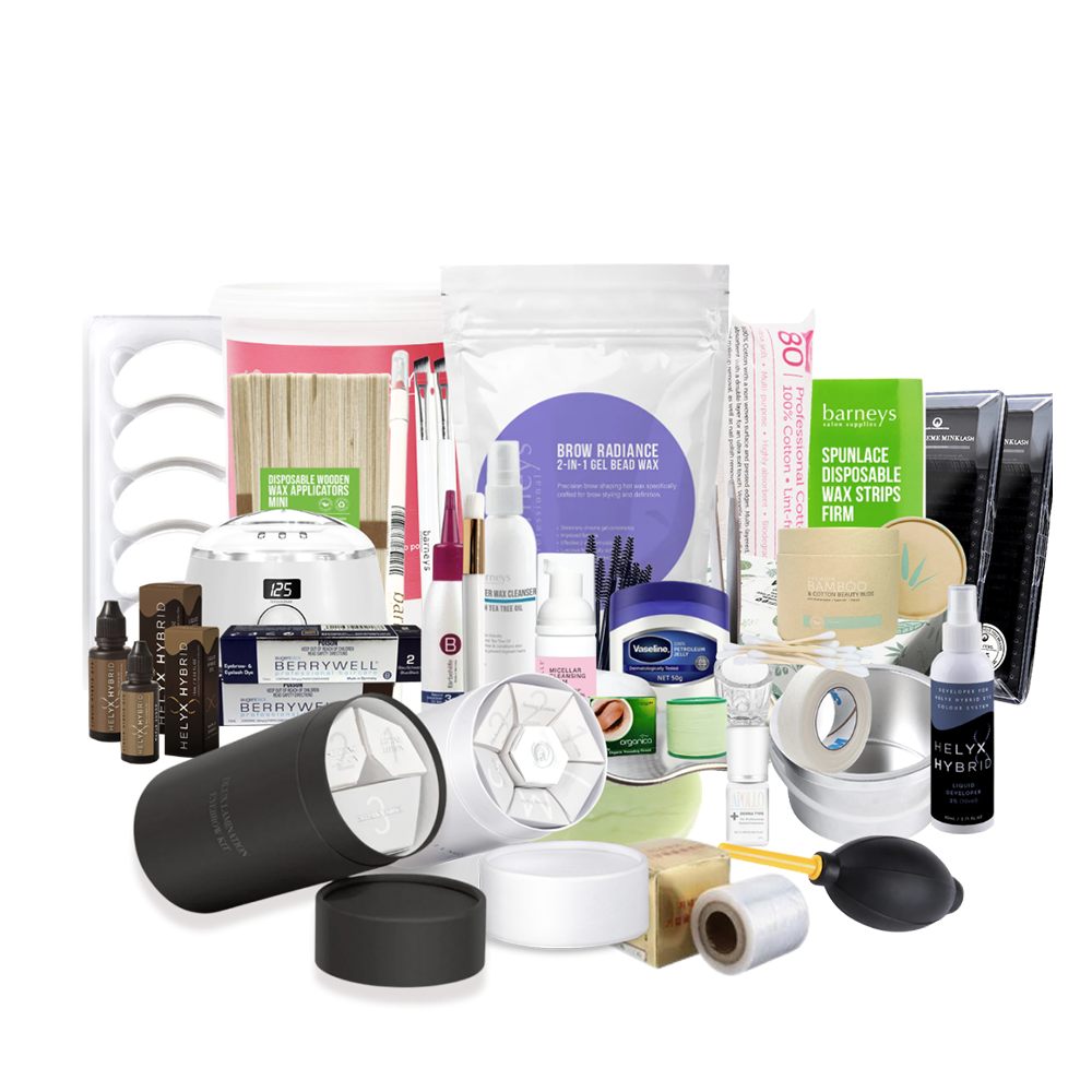 Ulleo Lash and Brow Mastery Pro Kit contents