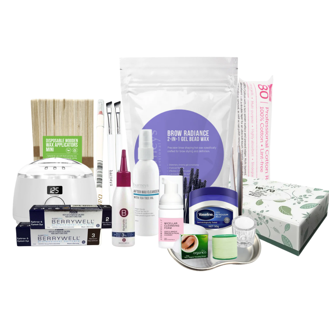 Ulleo Lash and Brow Mastery Starter Kit contents