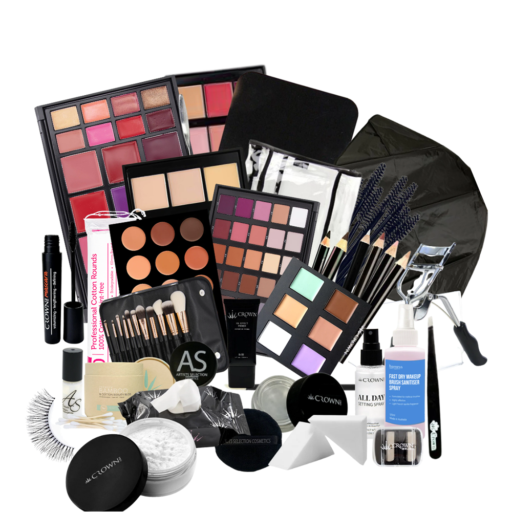 Ulleo Makeup Artistry Pro Kit contents