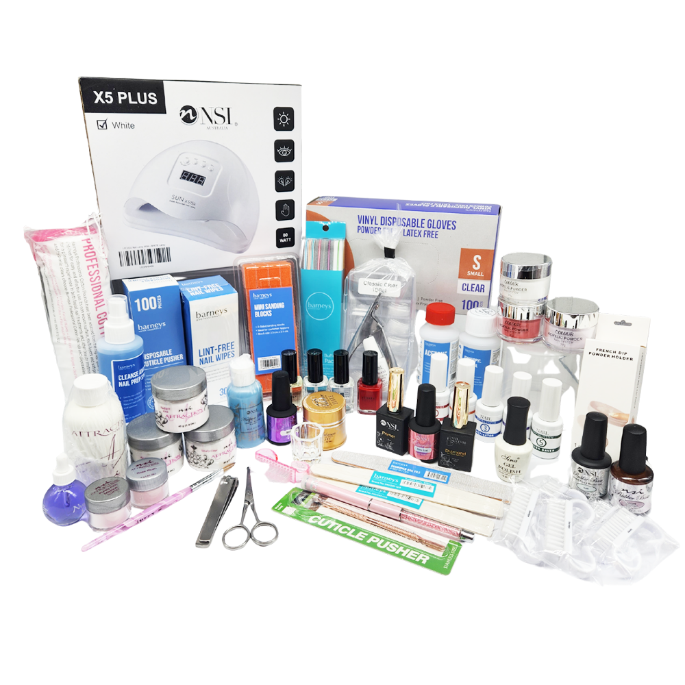 Ulleo Nail Technology and Artistry Pro Kit contents