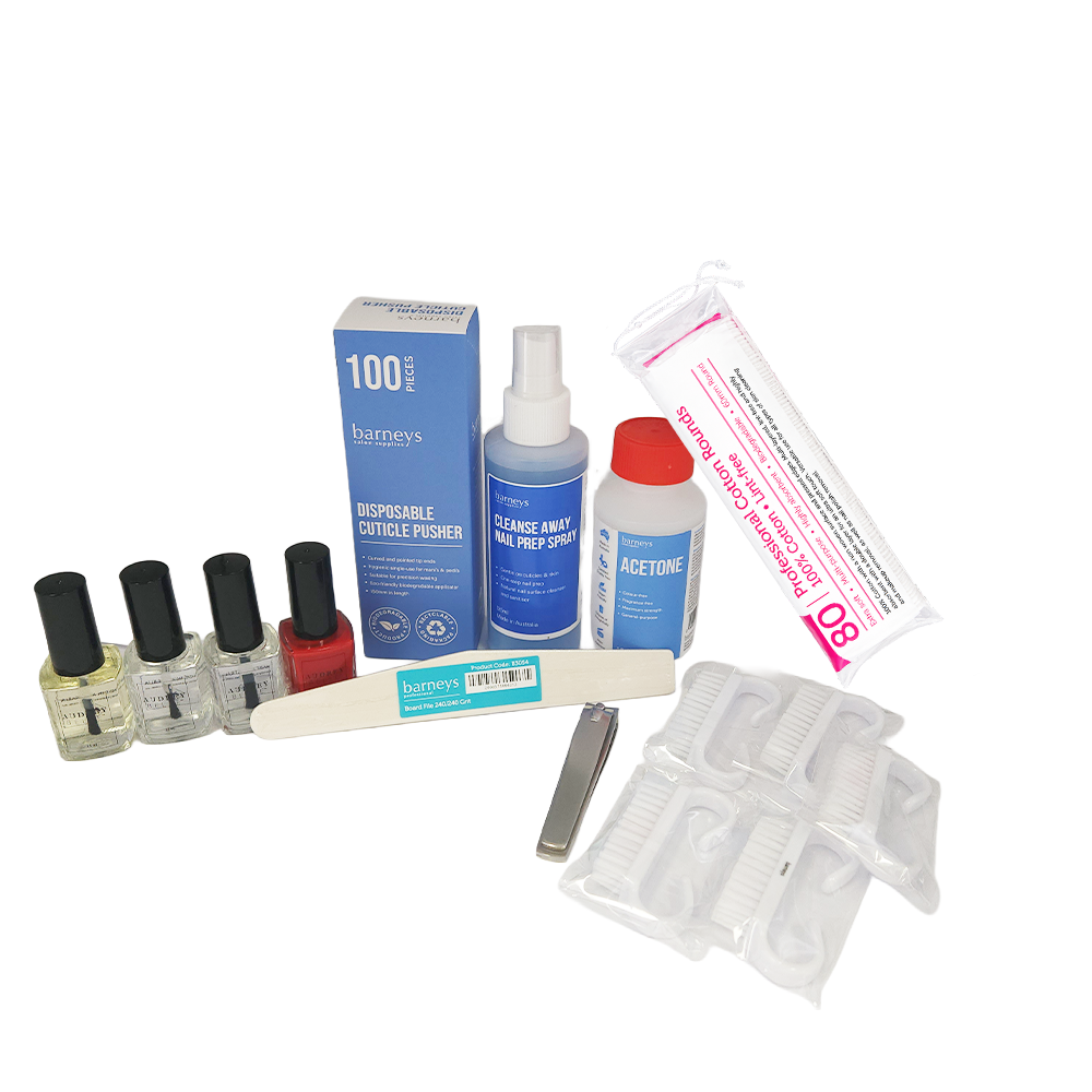Ulleo Nail Technology and Artistry Starter Kit contents
